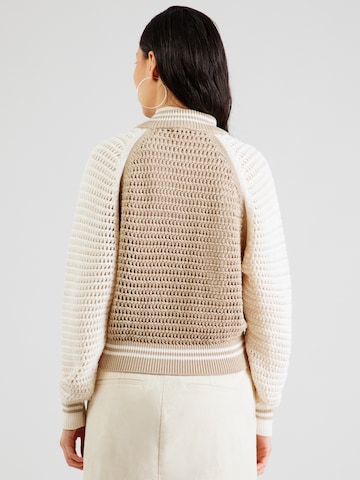 DRYKORN Gebreid vest 'NALFY' in Wit
