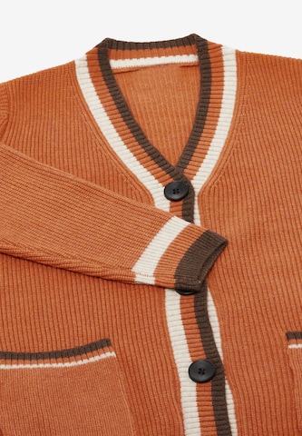 FUMO Knit cardigan in Orange