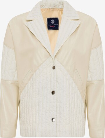 Jimmy Sanders Between-Season Jacket in Beige: front