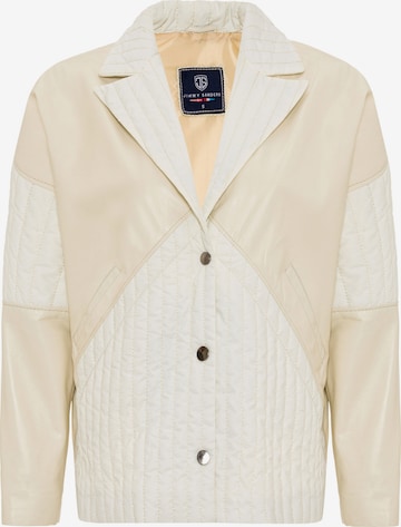 Jimmy Sanders Between-Season Jacket in Beige: front