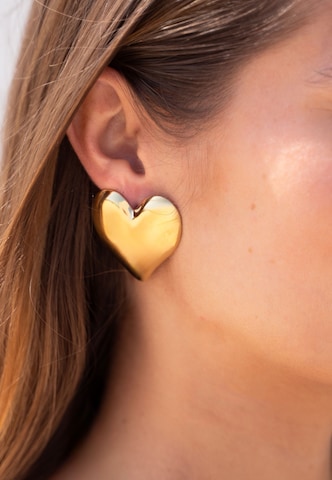 Boucles d'oreilles My Jewellery en or : devant