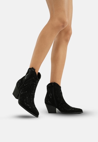 Stivale da cowboy di Salinyang in nero