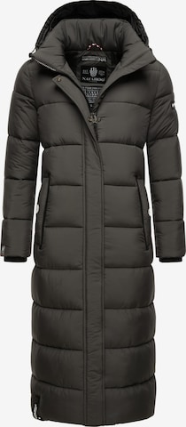 NAVAHOO Winter Coat 'Isalie' in Grey: front