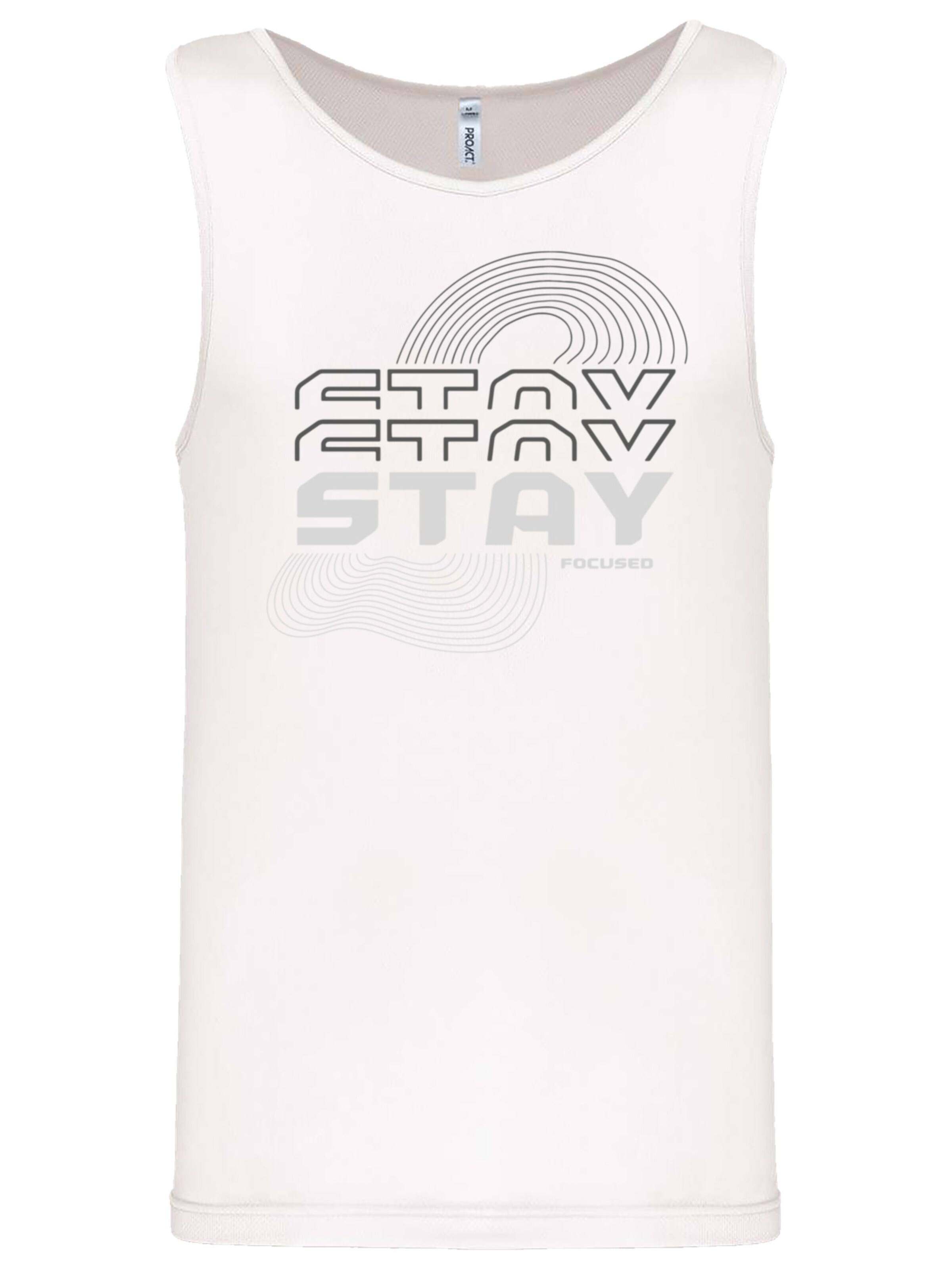 T-Shirt F4NT4STIC en blanc : devant