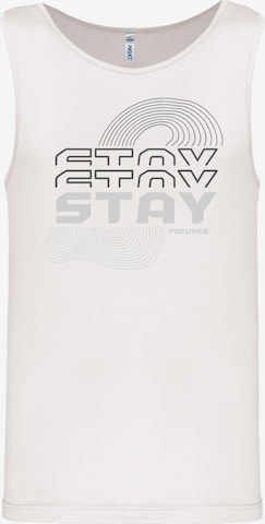 F4NT4STIC Shirt in White: front
