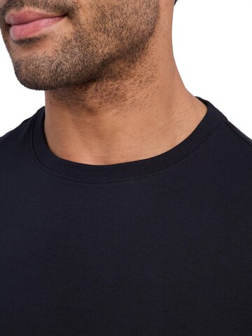 FALKE Shirt 'Essential Cotton'‌‌‌‌‌‌‌‌ in Schwarz