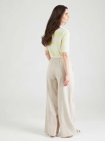 Wide leg Pantaloni 'Honor' di modström in beige