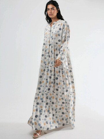 Hiccup Shirt dress in White