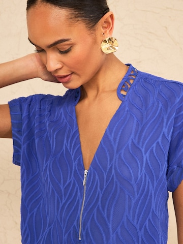 Camicia da donna di love & roses in blu