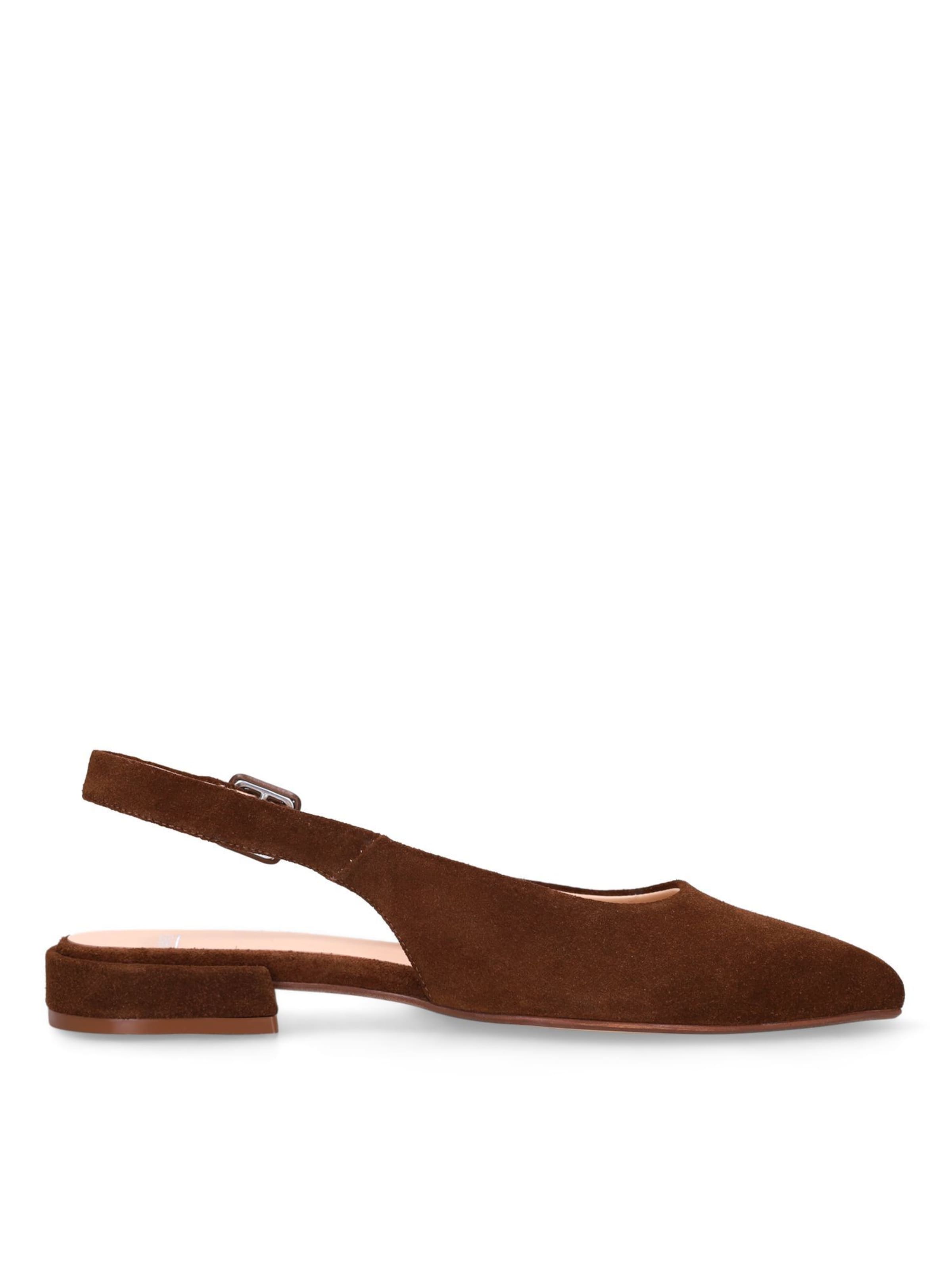 Escarpins à bride arrière MANFIELD en marron