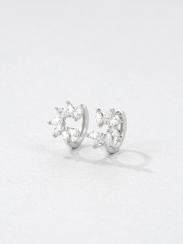 Hey Happiness Earrings 'Petal' in Silver