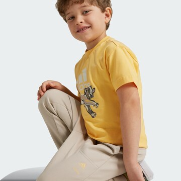 ADIDAS SPORTSWEAR Loosefit Sporthose in Beige