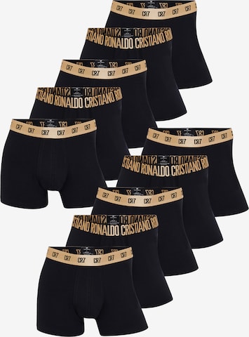 Boxers ' Basic Organic ' CR7 - Cristiano Ronaldo en noir : devant