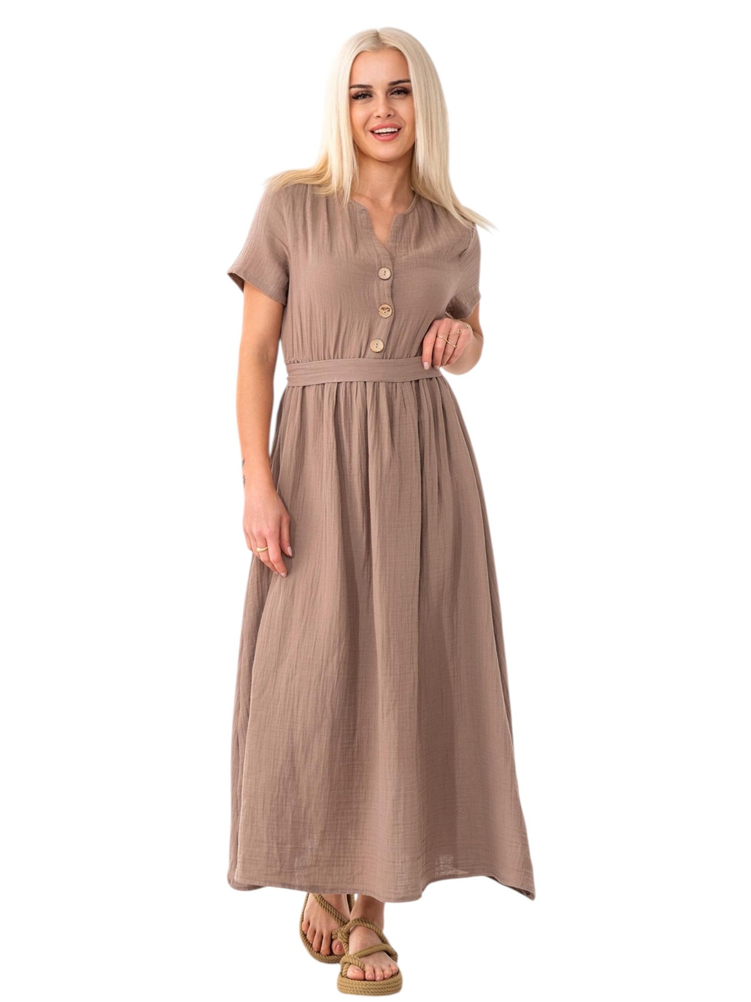 Robe d’été 'MIRA' WENOR en beige