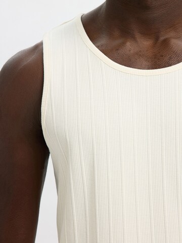 T-Shirt 'SLHDean' SELECTED HOMME en gris