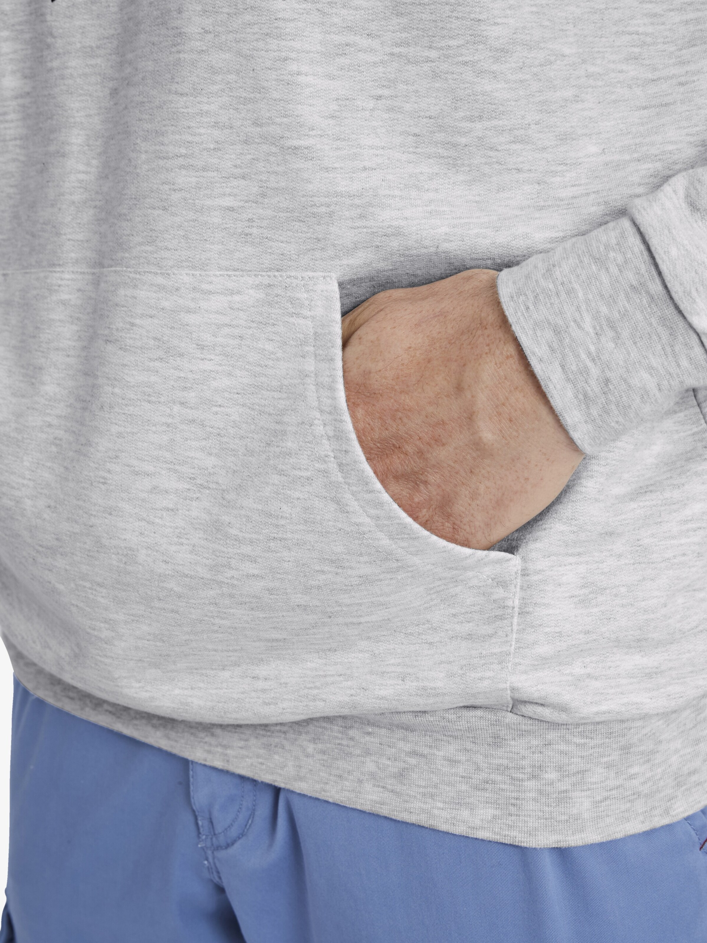 Jan Vanderstorm Sweatshirt 'Naver' in Beige