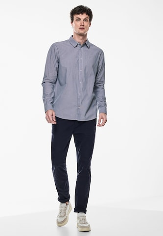 Street One MEN Regular Fit Hemd in Blau