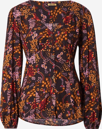 Superdry Blouse 'Tea' in Oranje: voorkant