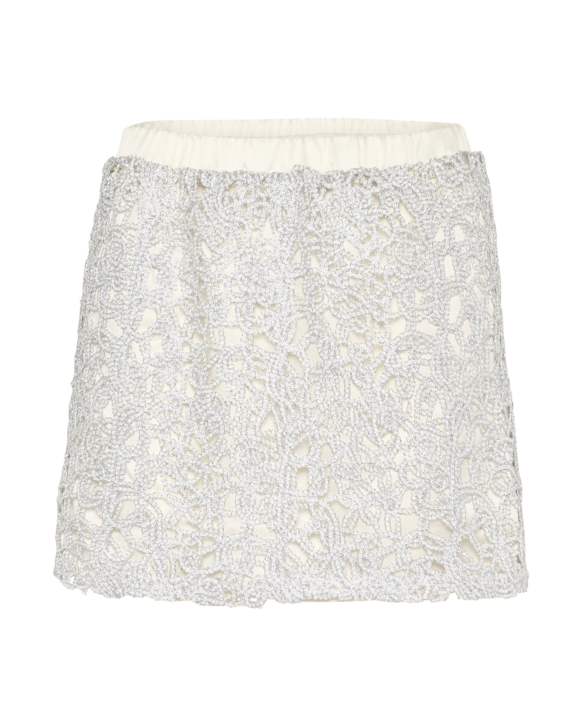 KAREN BY SIMONSEN Rock 'Undina' in Weiß: Vorderseite