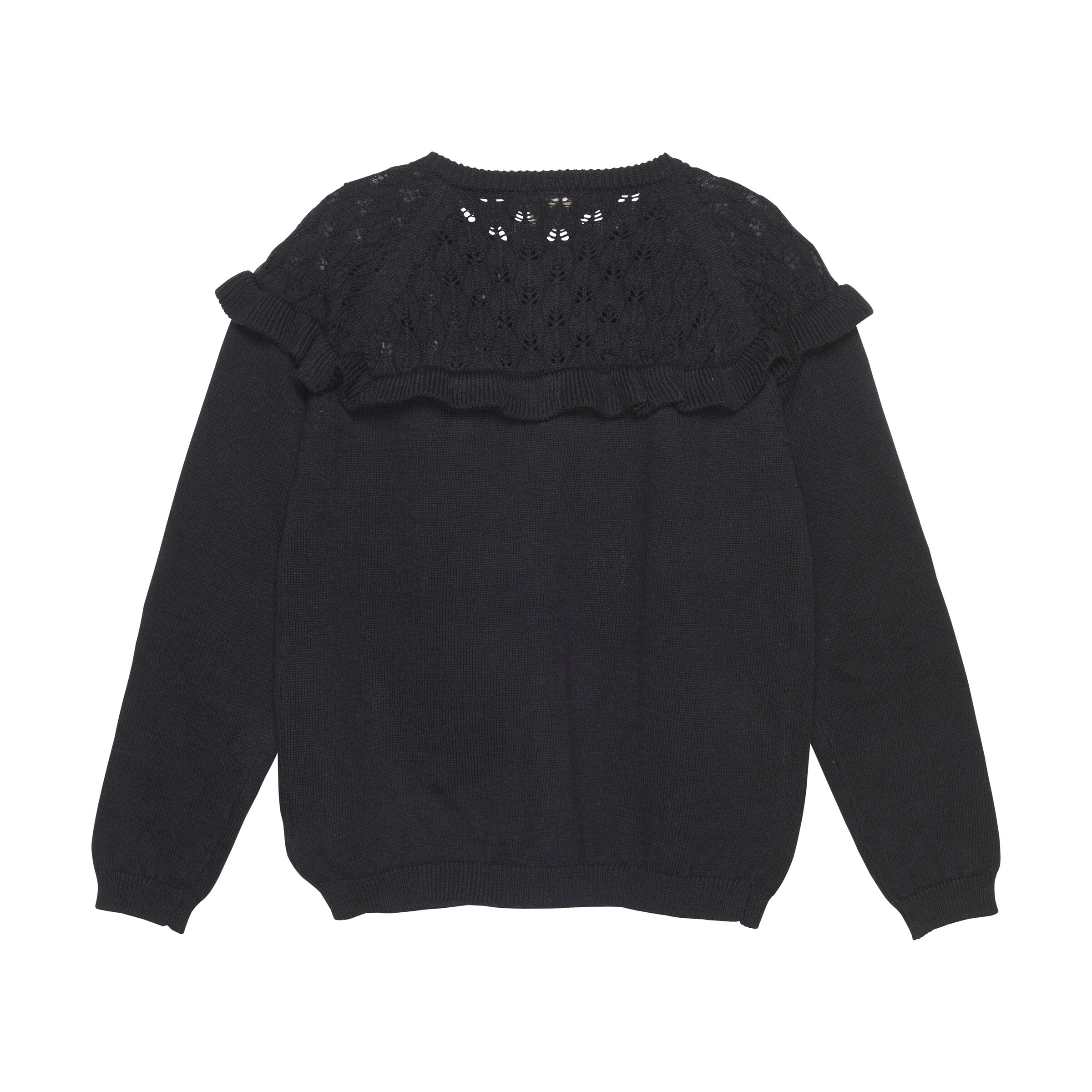 MINYMO - Casaco de malha em preto