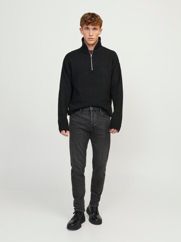 JACK & JONES Обычный Джинсы 'Erik Cooper' в Черный