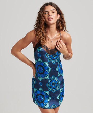 Superdry Summer Dress in Blue: front