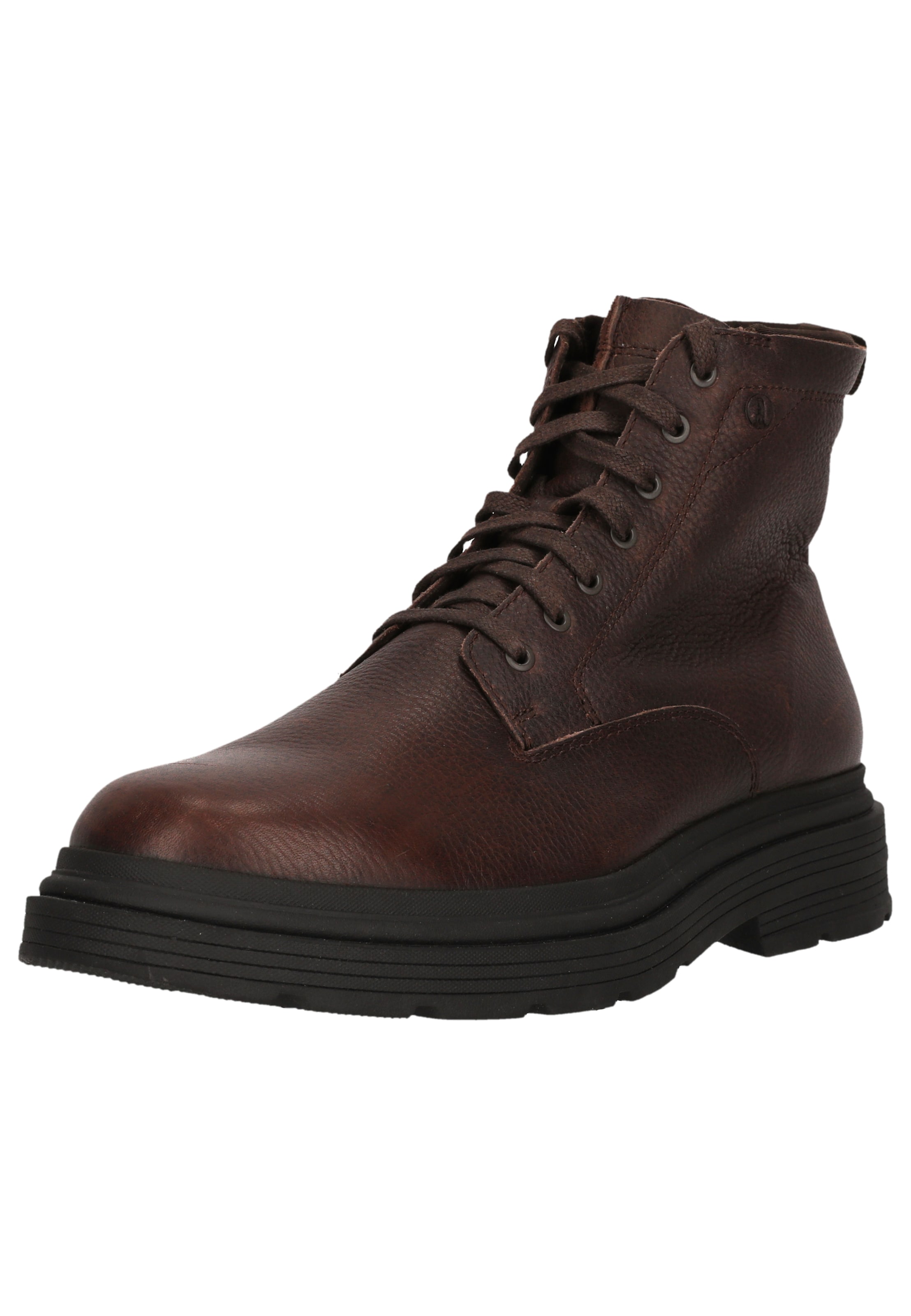 CLARKS Boots 'Badbury High Waterproof' in Braun: Vorderseite