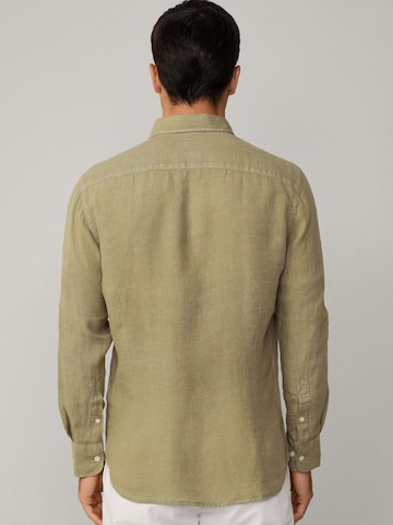 Hackett London Regular Fit Hemd 'Ess' in Grün