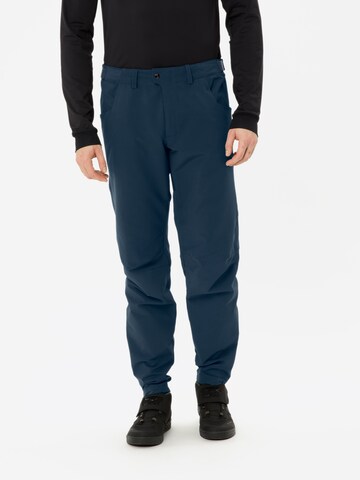 VAUDE Regular Outdoorbroek 'Qimsa' in Blauw: voorkant