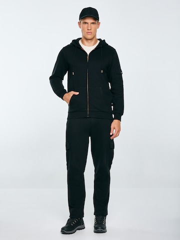 BIG STAR Sweatvest in Zwart