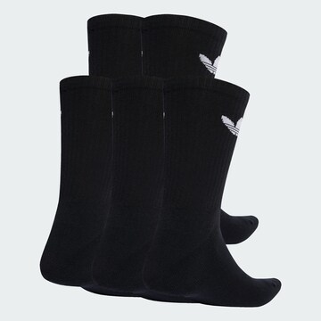 ADIDAS ORIGINALS Socken 'Trefoil Cushion' in Schwarz