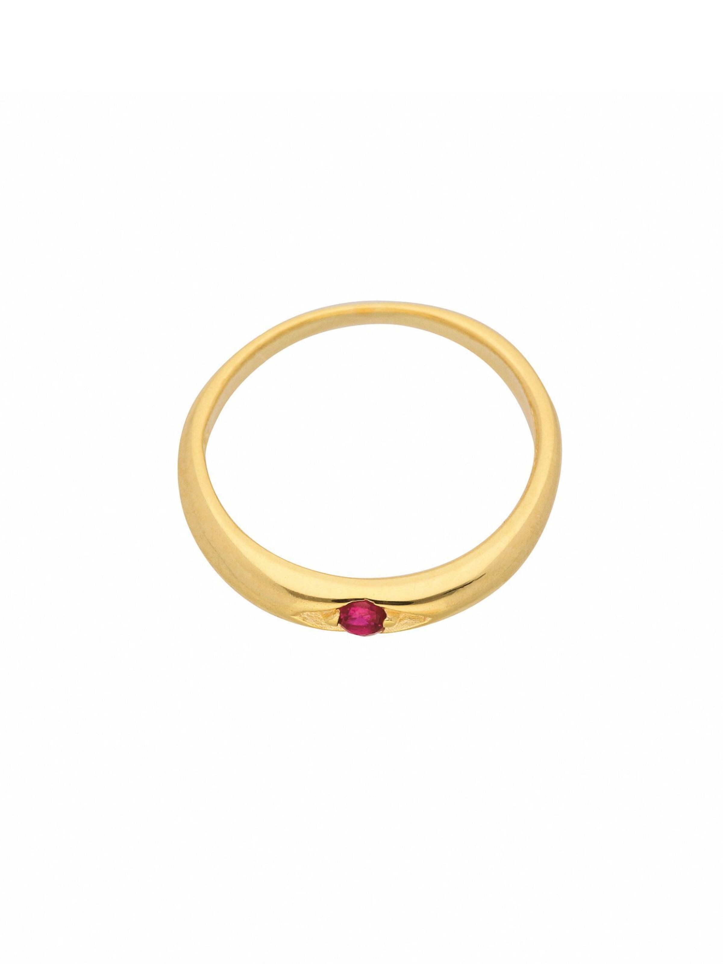 Adelia´s Taufring in Gold: Vorderseite