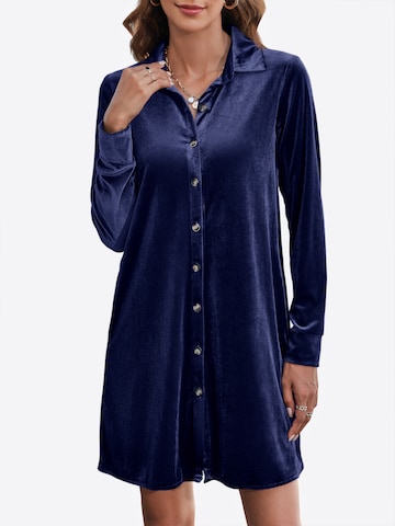 Imily Bela Dolga srajca | modra barva