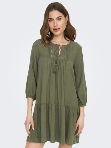 ONLY - Vestido camisero 'VINNIE' en verde