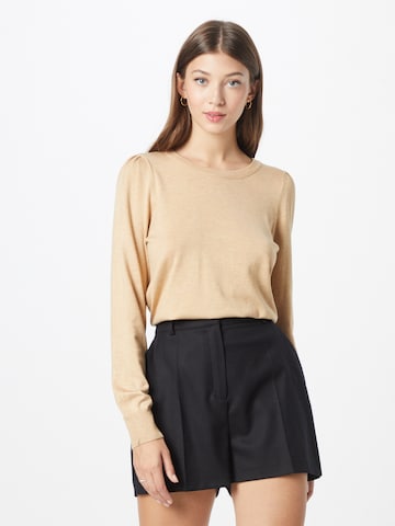 Pull-over 'Tana' Peppercorn en beige : devant