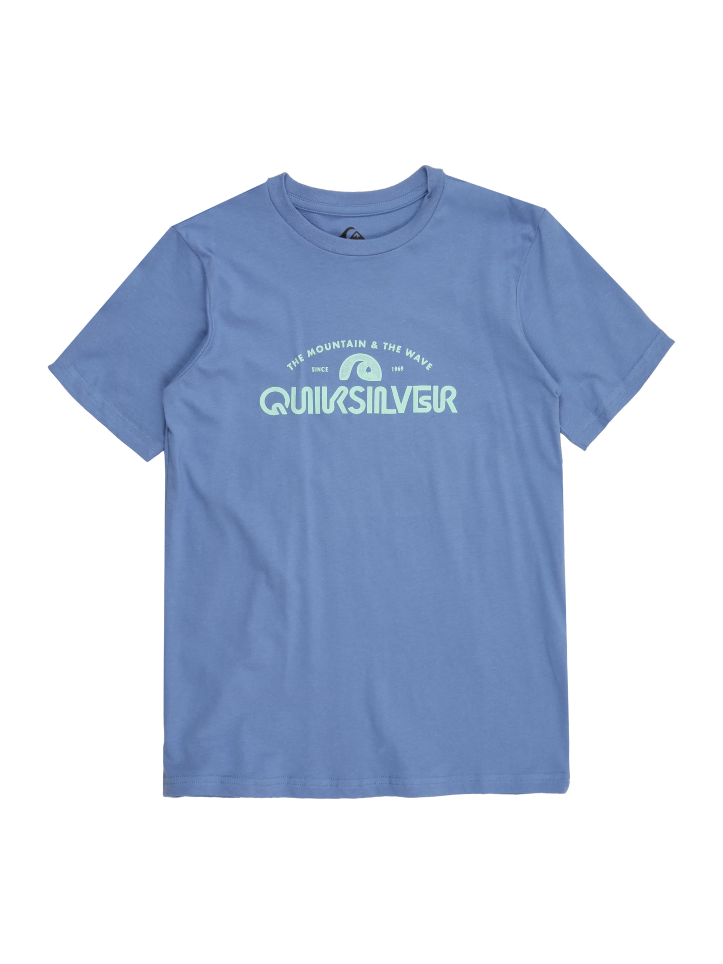QUIKSILVER Tričko – modrá: přední strana