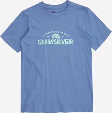 mėlyna QUIKSILVER Marškinėliai: priekis