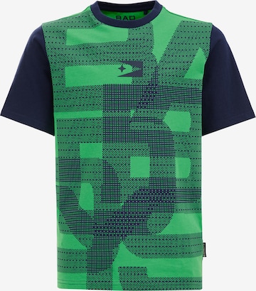 T-Shirt WE Fashion en vert : devant