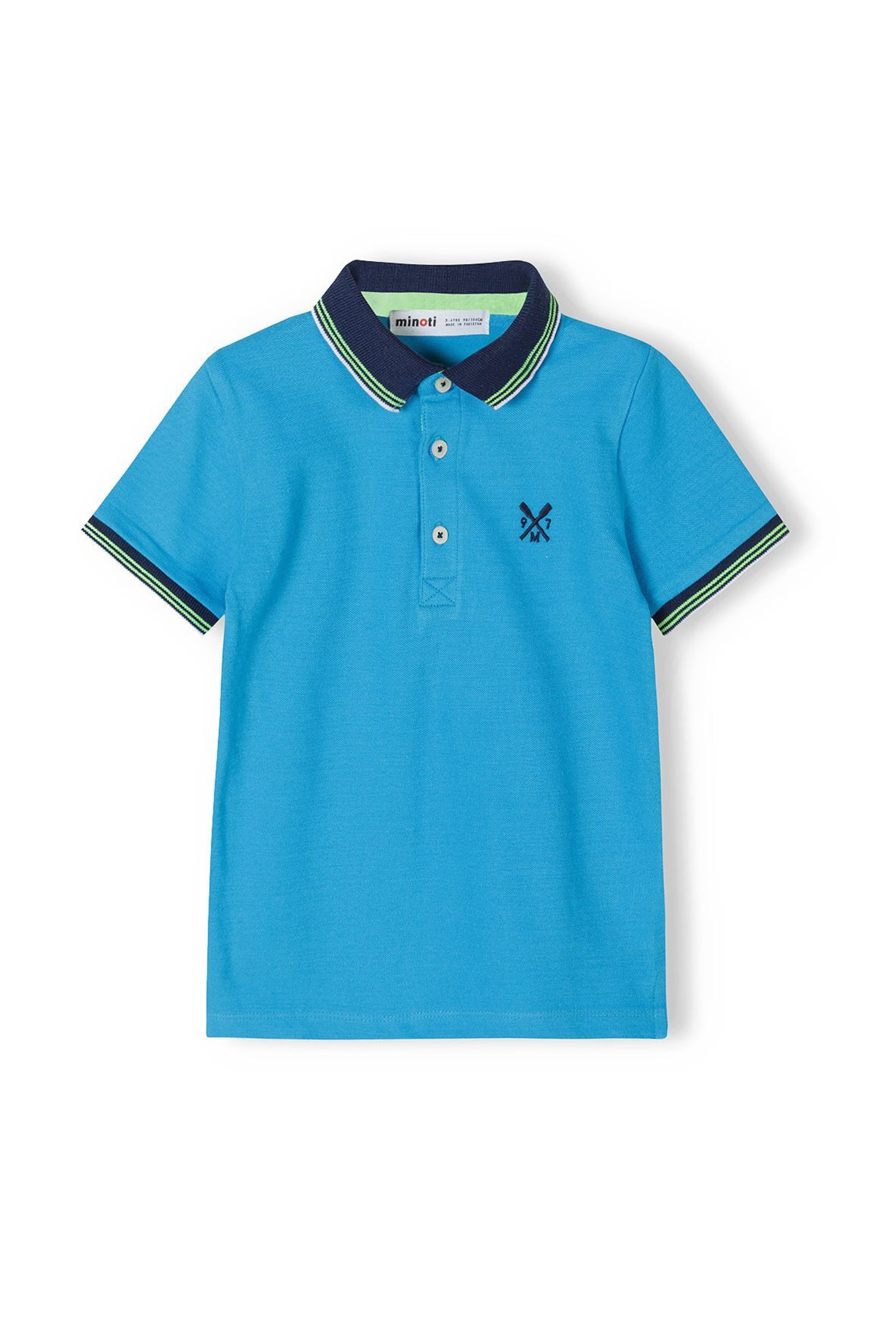 MINOTI Μπλουζάκι σε μπλε: μπροστά