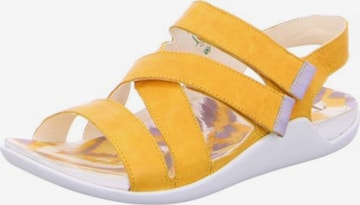 THINK! Sandals in Yellow: front