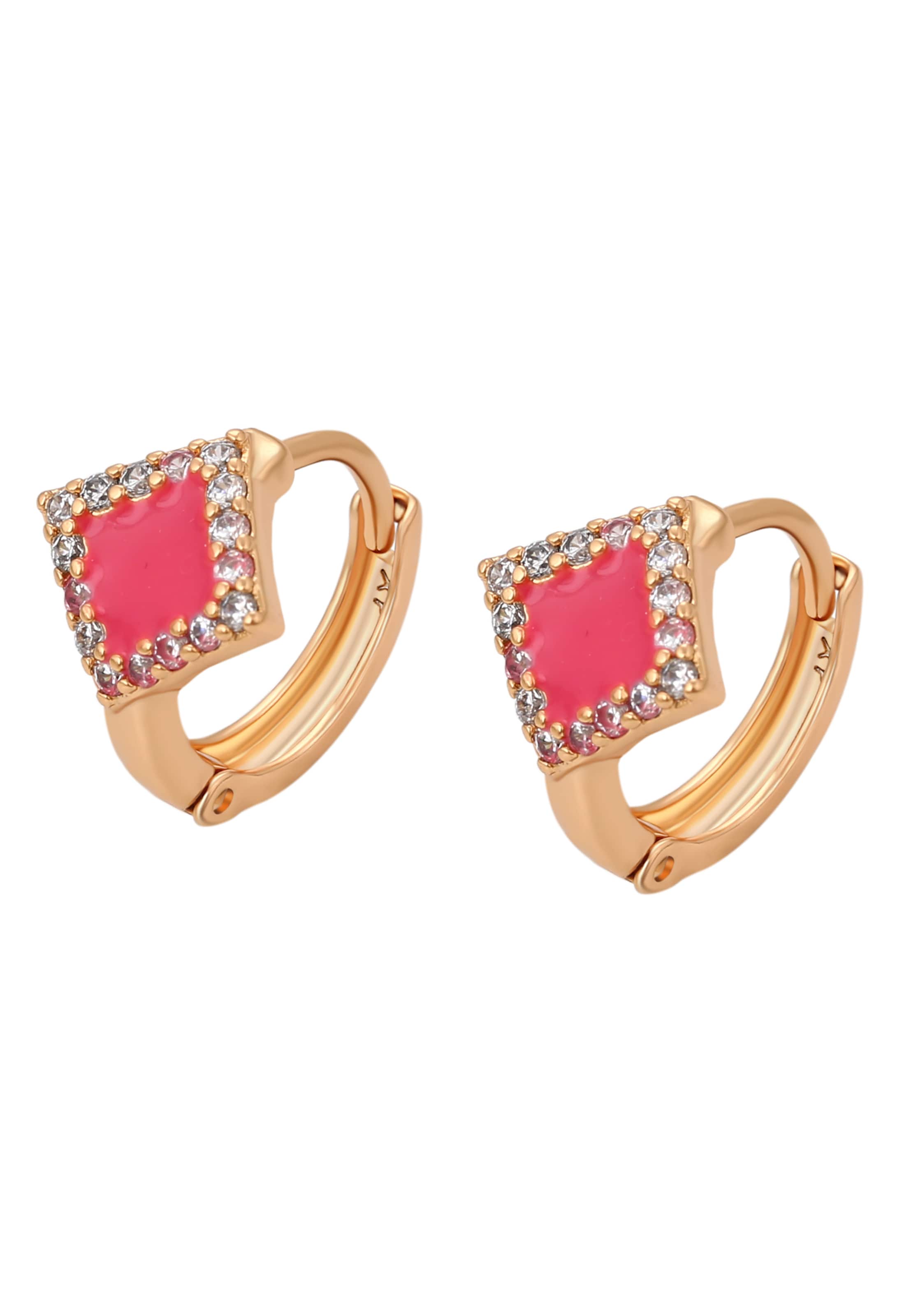 faina - Brincos em ouro: frente