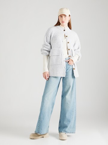 Monki Вязаная кофта в Серый