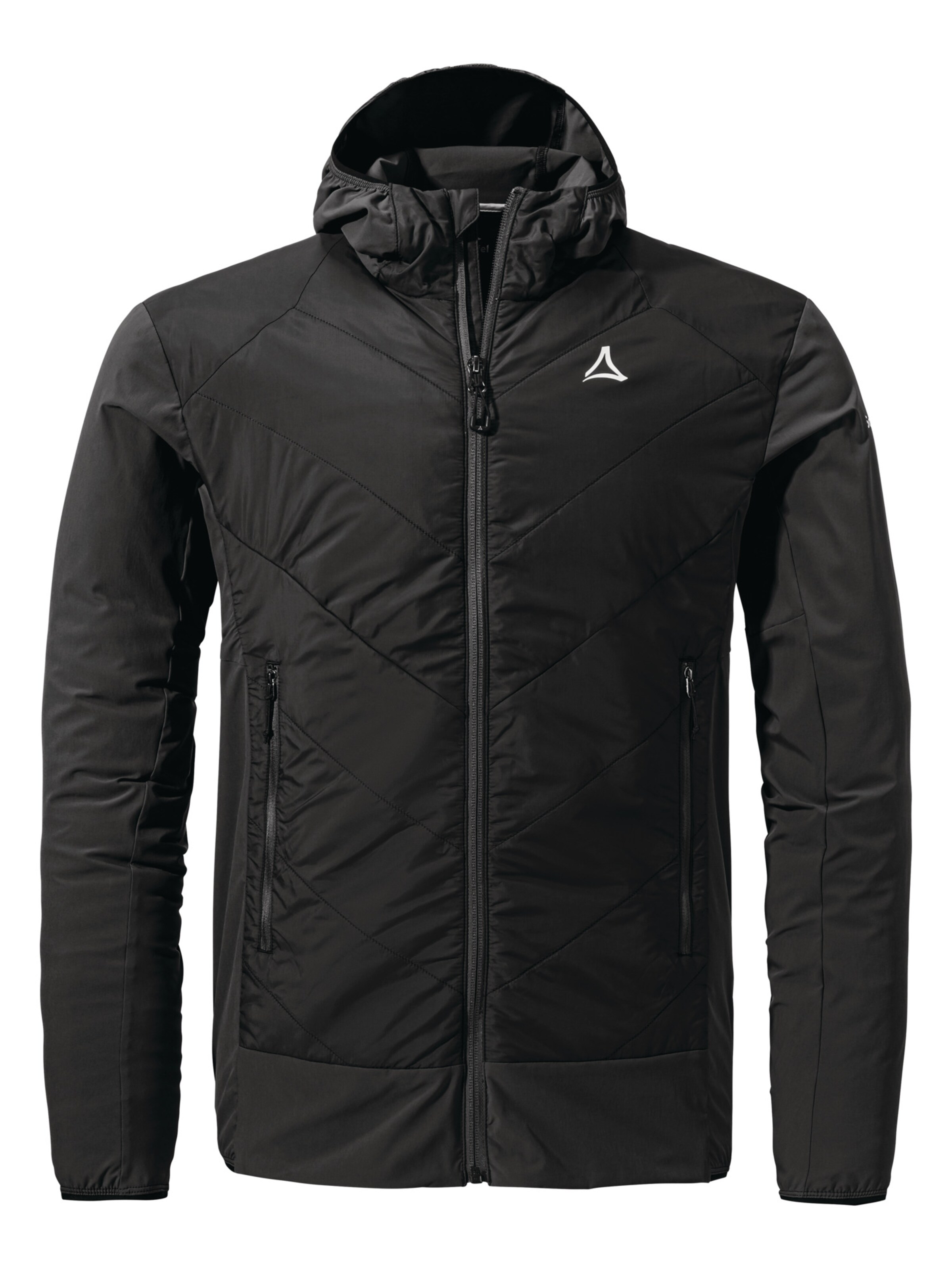 Veste outdoor ' Hiking Hybrid Jk Style Blaueis MNS ' Schöffel en noir : devant