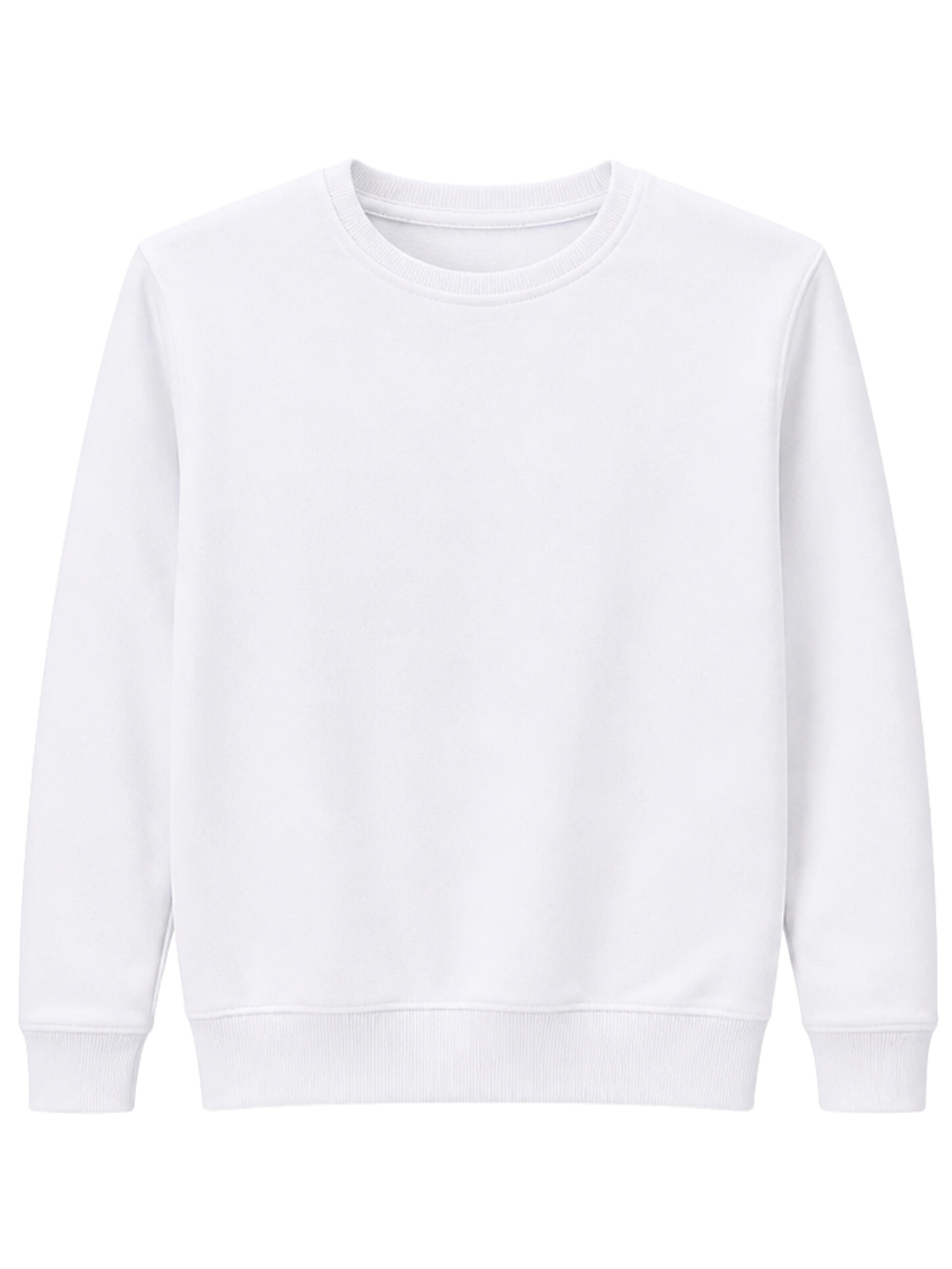 LOUIS LECLER Sweatshirt 'Carter' in S in de kleur Wit, Productweergave