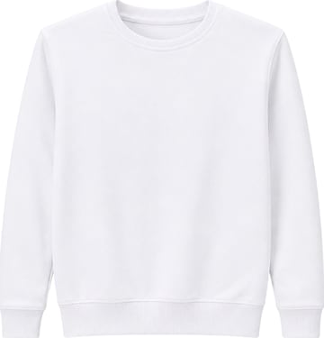 LOUIS LECLER Sweatshirt 'Carter' in Wit: voorkant