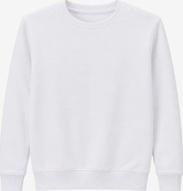 LOUIS LECLER Sweatshirt 'Avery' in Wit: voorkant