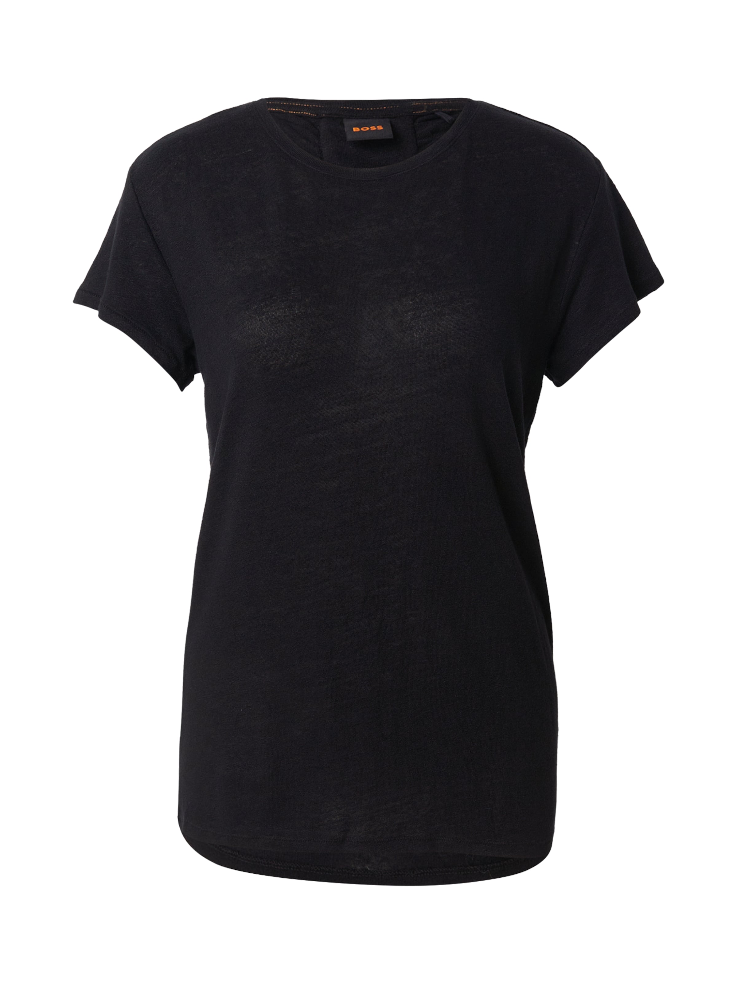 BOSS Tričko 'Evelina' - Čierna: predná strana