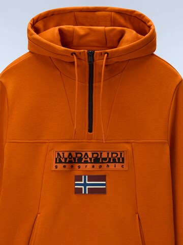 NAPAPIJRI - Sweatshirt 'Burgee  2.0' em laranja