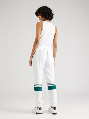 Effilé Pantalon de sport 'MONZA' Sergio Tacchini en blanc