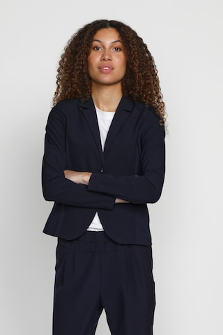 Blazer 'Jillian' Kaffe en bleu : devant